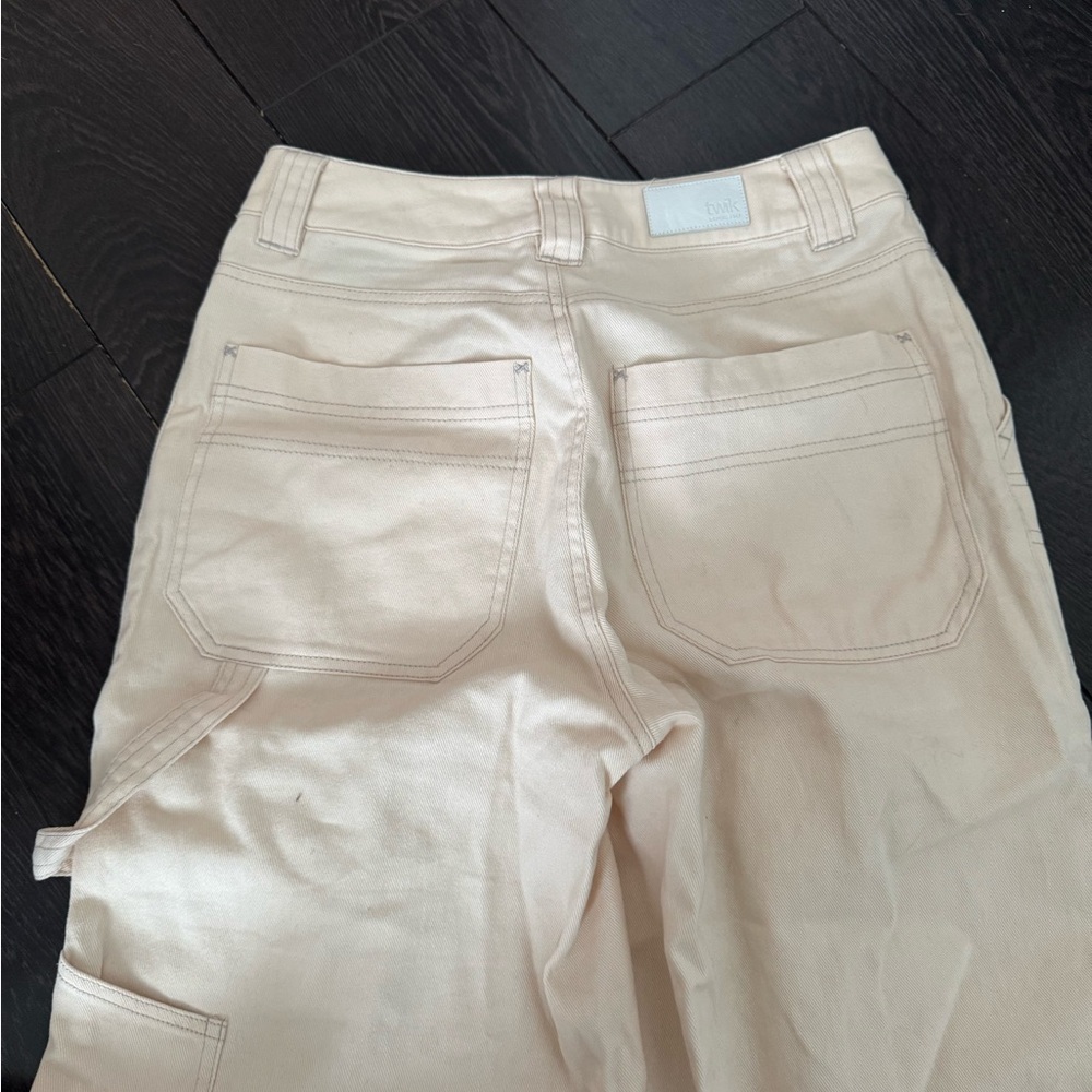 Organic cotton Beige Cargo Pants